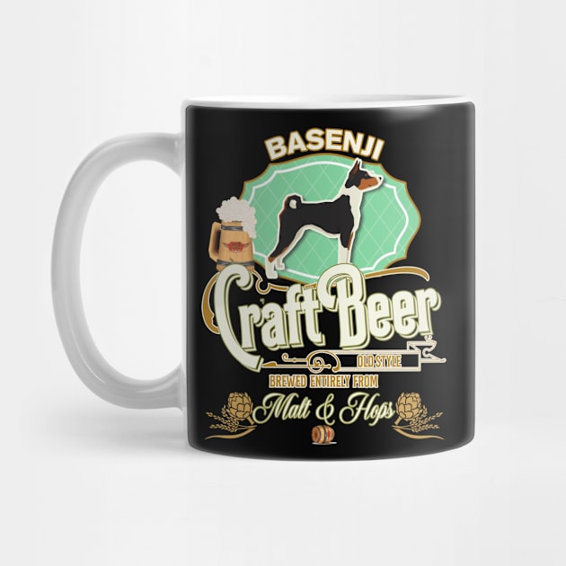 Basenji Gifts - Beer Dog lover by StudioElla